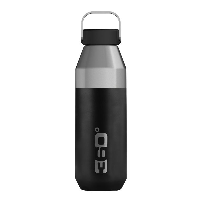 360° Bouteille Petite Ouverture Insulated - Isolerad vattenflaska Black 750 mL
