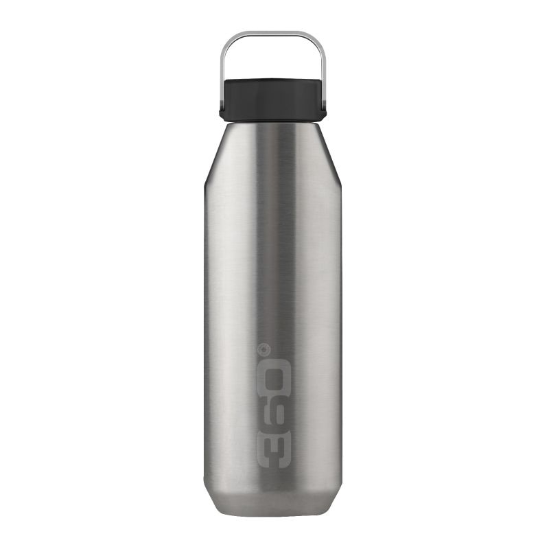 360° Bouteille Petite Ouverture Insulated - Isolerad vattenflaska Silver 750 mL