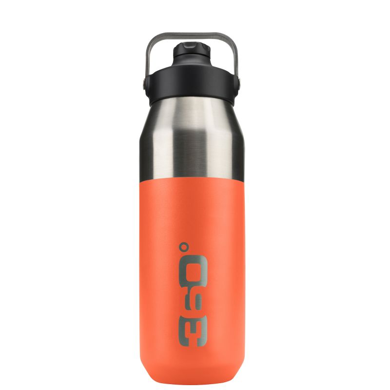 360° Bouteille Grande Ouverture Insulated Sipper Cap - Isolerad vattenflaska Pumpkin 750 mL