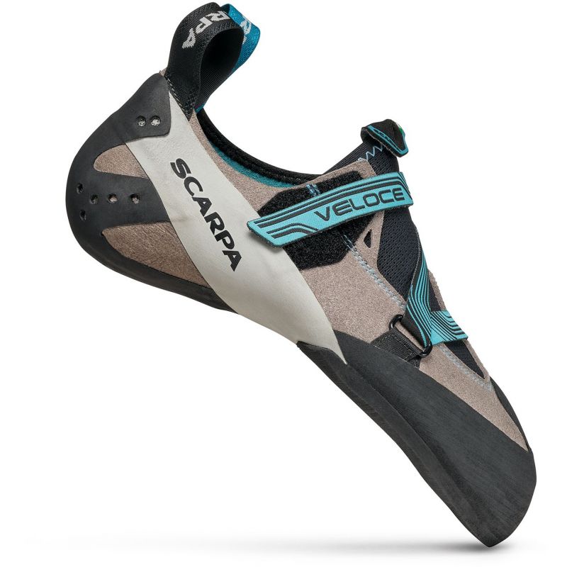 Scarpa Veloce – Klätterskor Dam Light Gray / Maldive 38.5