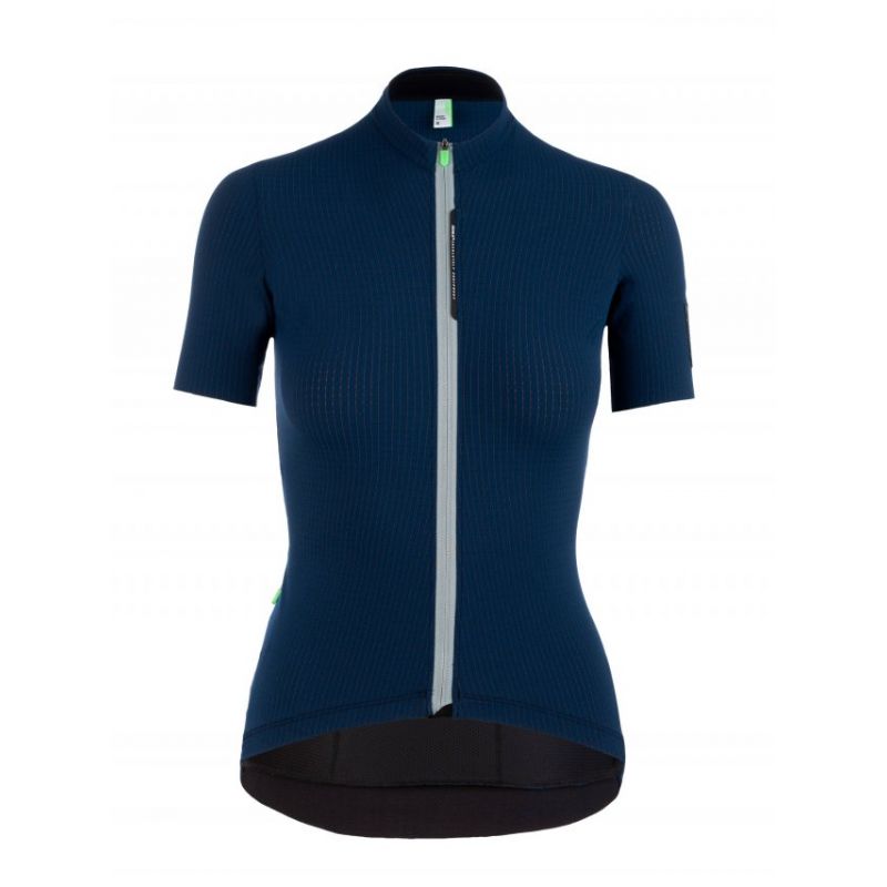Q36.5 Jersey Short Sleeve L1 Pinstripe X Cykeltrikå Dam Navy XS