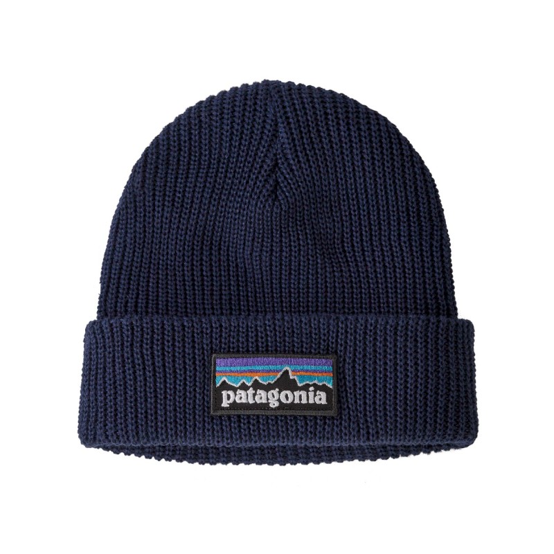 Patagonia Kid’s Logo Beanie – Mössa P-6 Logo: New Navy Unik storlek