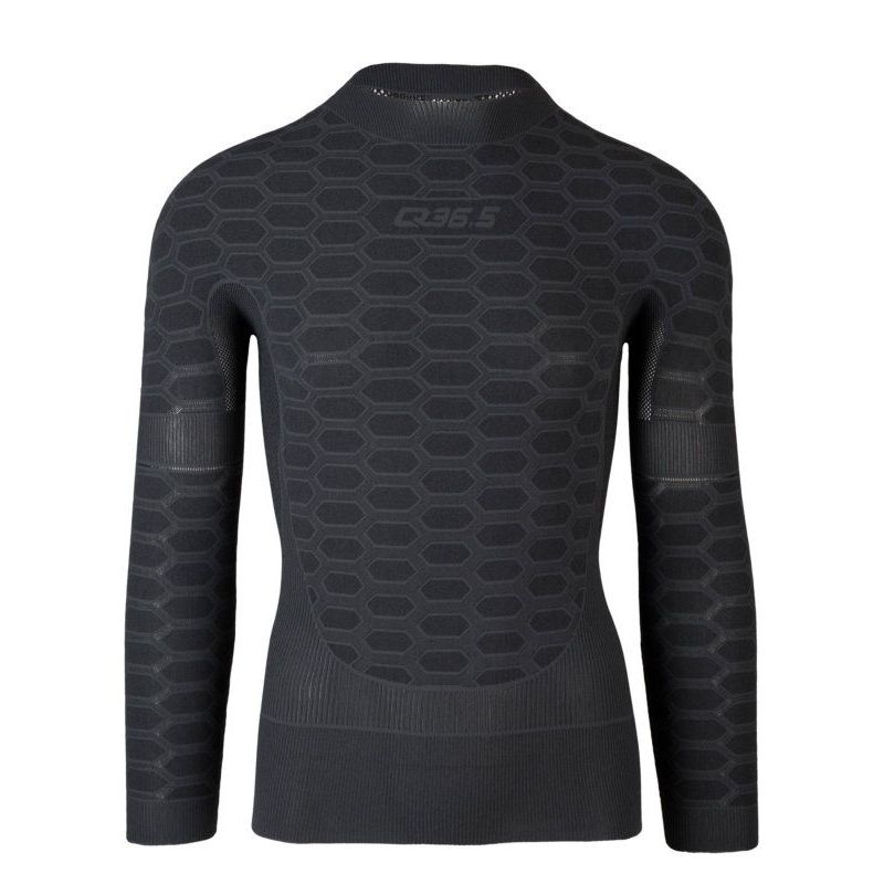 Q36.5 Base layer 3 long sleeve Antracite – Underställ Herr Antracite L – XL
