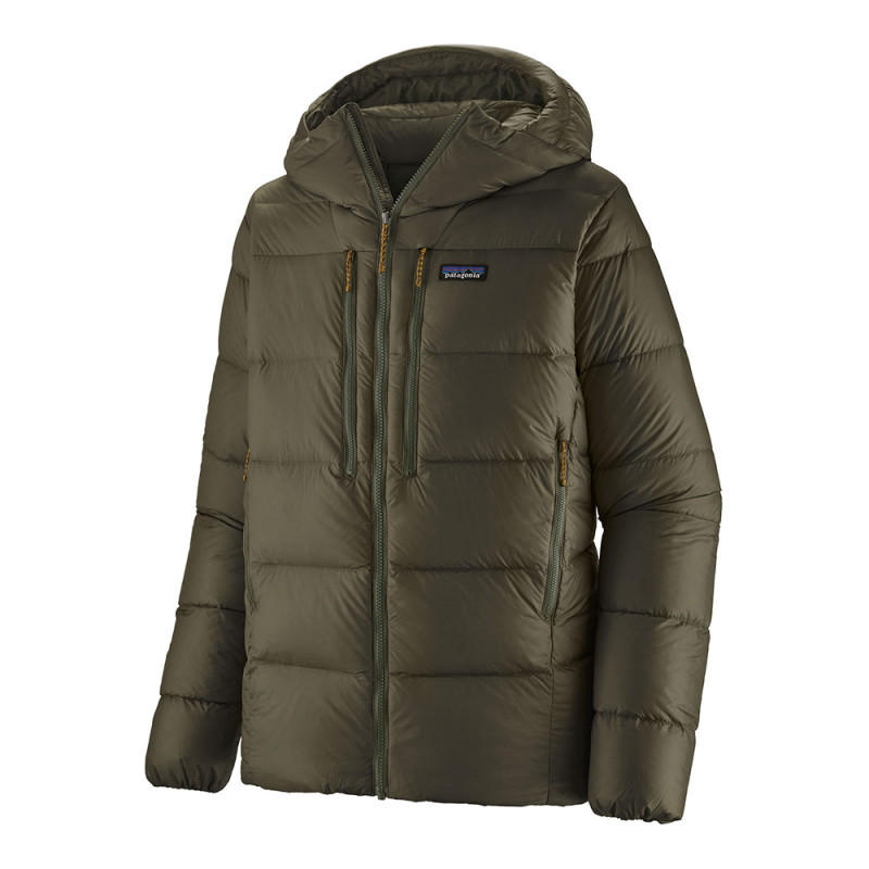 Patagonia Fitz Roy Down Hoody – Dunjacka Herr Basin Green XL