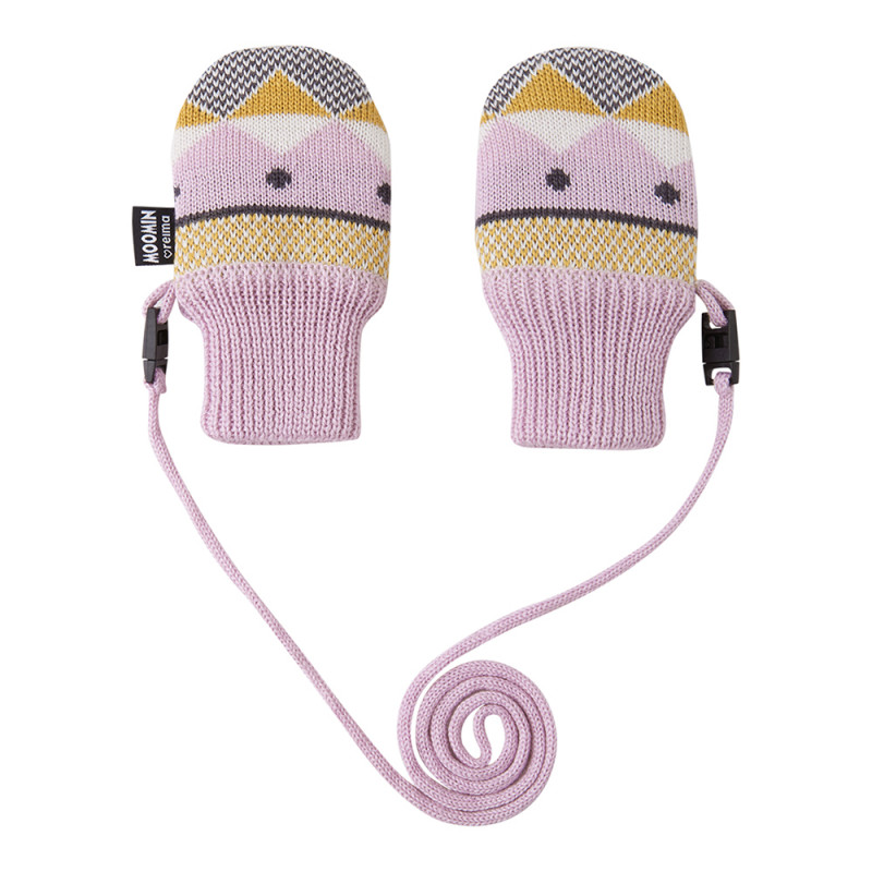 Reima Moomin Viska – Handskar – Barn Lavender Grey 0 – 12 månader