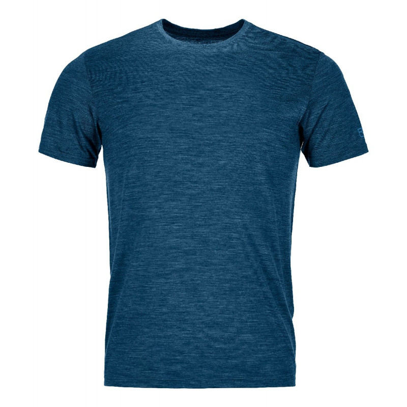 Ortovox 150 Cool Clean TS – T-shirt – Herr Petrol Blue Blend L