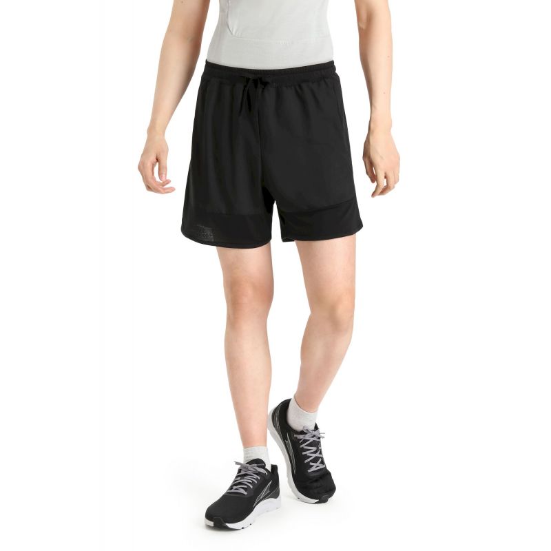 Icebreaker ZoneKnit Shorts – Trail shorts – Herr Black XXL