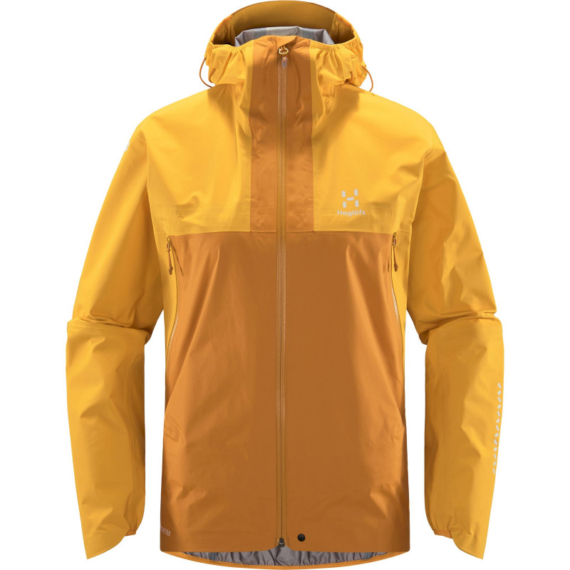 Haglöfs L.I.M GTX Active Jacket – Regnjacka – Dam Sunny Yellow / Desert Yellow XL