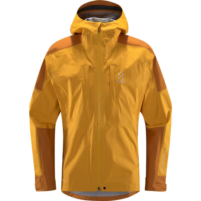 Haglöfs L.I.M Rugged GTX Jacket – Regnjacka – Herr Sunny Yellow / Desert Yellow XL