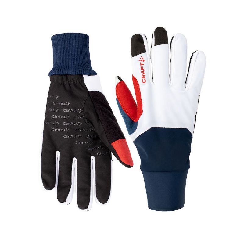 Craft NOR Adv Speed Glove – Längdskidhandskar Blaze / White S