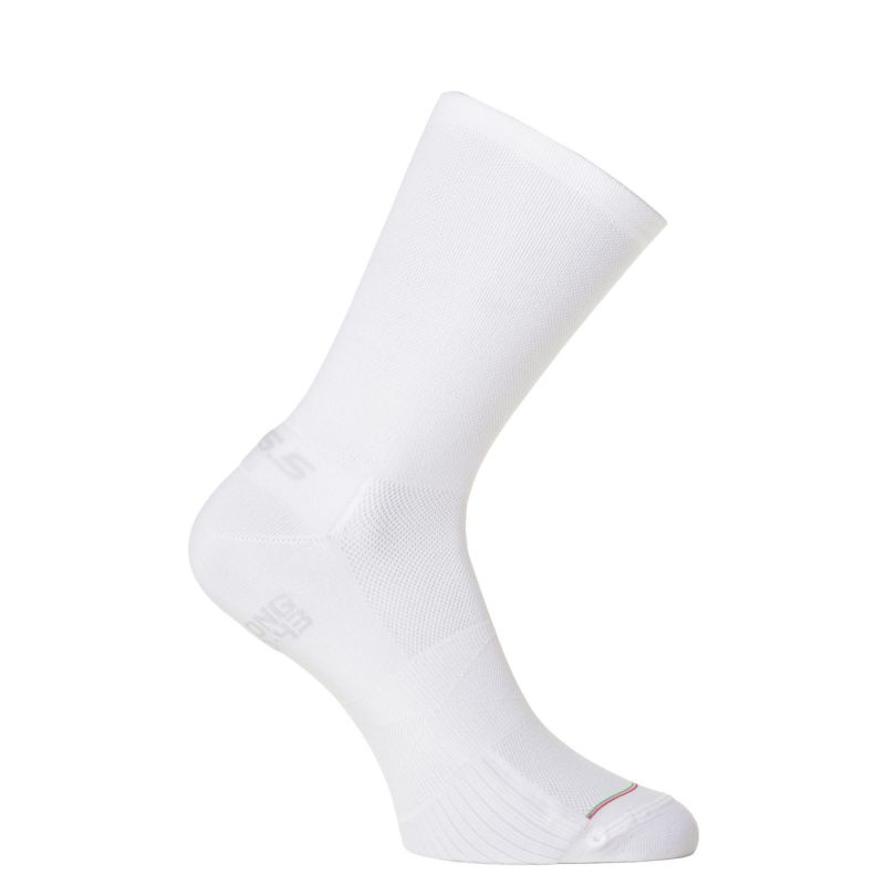 Q36.5 Socks UltraLong – Cykelstrumpor White 40 – 43