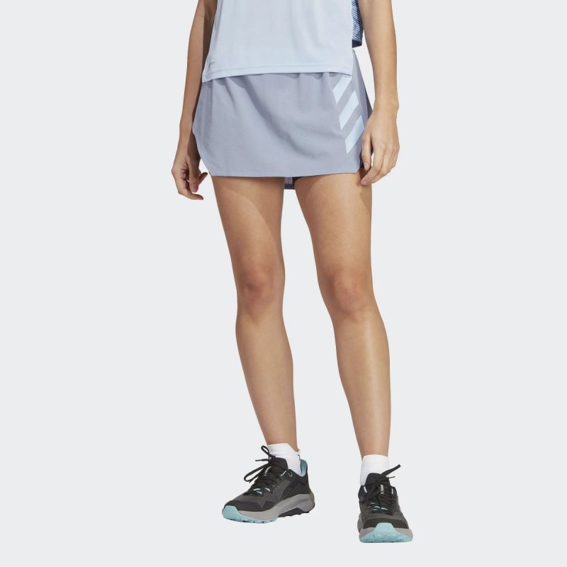 adidas Terrex Agravic Pro Skirt - Trail shorts - Dam Lila / Black 36