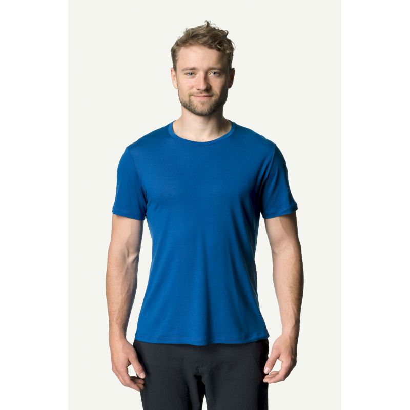 Houdini Sportswear Tree Tee – T-shirt – Herr Oh Blue XL