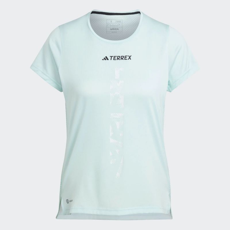 adidas Terrex Agravic Shirt - T-shirt - Dam Semi Flash Aqua M